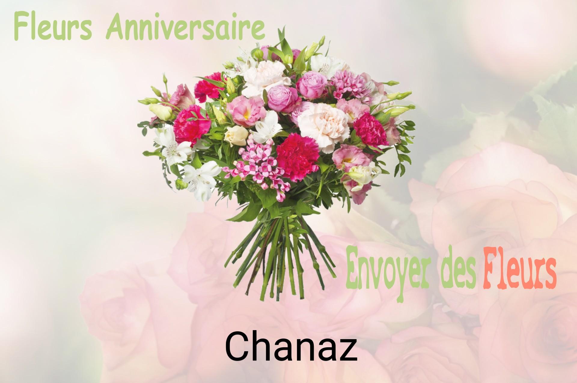 Bouquet de fleurs d’anniversaire livré à Chanaz